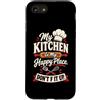 Kitchen Cooking Happy Place Custodia per iPhone SE (2020) / 7/8 Don't F It Up Divertente Cucina Amante Cuoco