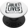 JB's Pop Culture Shop Juliet Lives Silo 18 - Fusto industriale, colore: Nero PopSockets PopGrip Adesivo