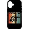 Race Car Guy Tees Custodia per iPhone 16 Turbocompressore potenziato da auto Boost Turbo Auto X Retro Race Tuner