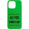 AC/DC Custodia per iPhone 15 Pro Max Ufficiale AC/DC PWR UP Stitch Pixels Christmas