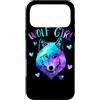 Just a Girl who Loves Wolves TS Gifts Co Custodia per iPhone 17 Pro Max Solo una ragazza che ama i lupi - Amante dei lupi galassia