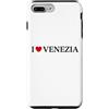 BocuDesign Custodia per iPhone 7 Plus/8 Plus I love Venezia Italia