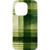 generic Custodia per iPhone 15 Pro Grafica Preppy Cottagecore Plaid Verde