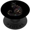 Motivi di gatti per amanti dei gatti, pr Regalo di design artistico con motivo gatto, simpatico PopSockets PopGrip Adesivo