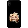Inkwell Bloom Correspondence Custodia per iPhone XS Max Scrivi più Lettere Vintage