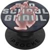 Ghostbusters Old School Ghoul Tipografico Mezzitoni No-Ghost PopSockets PopGrip Adesivo