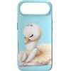 Swan Ballerina Duck Dancing Ballet Water Custodia per iPhone Air Swan Ballerina Anatra Balletto Danza Acquerello