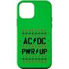 AC/DC Custodia per iPhone 12 mini Ufficiale AC/DC PWR UP Stitch Pixels Christmas