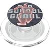 Ghostbusters Old School Ghoul Tipografico Mezzitoni No-Ghost PopSockets PopGrip per MagSafe