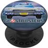 Ghostbusters Ecto 1 Car Front View 1984 Titolo Testo vibrante PopSockets PopGrip Adesivo