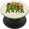 Dill Besties Holiday Club Divertente Natale Dill Pickles Famiglia Besties Holiday Crew PopSockets PopGrip Adesivo