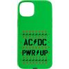 AC/DC Custodia per iPhone 15 Plus Ufficiale AC/DC PWR UP Stitch Pixels Christmas