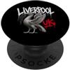Desert Merch Liverpool England Shop Liverpool UK - Vernice spray con uccello del fegato PopSockets PopGrip Adesivo