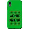 AC/DC Custodia per iPhone XR Ufficiale AC/DC PWR UP Stitch Pixels Christmas