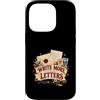 Inkwell Bloom Correspondence Custodia per iPhone 14 Pro Scrivi più Lettere Vintage