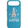 Winter by Content Design Studio Custodia per iPhone Air Inverno, gnomo di Natale nordico con pattini da ghiaccio