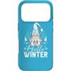 Winter by Content Design Studio Custodia per iPhone 17 Pro Inverno, gnomo di Natale nordico con pattini da ghiaccio