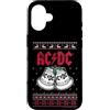AC/DC Custodia per iPhone 16 Ufficiale AC/DC Christmas Bells and Stitch Rock