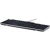 DELL KB522, dimensioni standard (100%), con cavo, USB, tasti a membrana, QWERTZ, nero