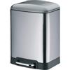 KELA Cestino per cosmetici Davin 6 l in acciaio inox KL-22998