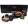 MINICHAMPS Oracle Red Bull Racing RB18, numero 1, vincitore del Gran Premio del Giappone 2022 + tabellone pit stop - scala 1:18 - Minichamps