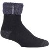 HEAT HOLDERS - Calze letto uomo termiche foderate pile risvolto antiscivolo con grip calde isolanti inverno