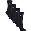 HEAT HOLDERS Ultra Lite - 4 paia di calze termiche ultraleggere da donna, sottili e calde per scarpe eleganti