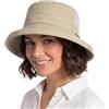 TOP-EX Cappello da sole da donna con coda di cavallo, UPF 50 larga, cappello da pescatore per protezione UV, impermeabile, cappello da pioggia, cappello con sottogola, traspirante, rete estiva,
