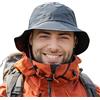 TOP-EX XL/XXL, cappello impermeabile per uomo e donna, per tutte le stagioni all'aperto, pieghevole, UPF 50, da golf, per pesca, escursionismo, trekking, regolabile e antivento