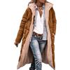 Generico Piumino Donna Lungo Invernale Parka Giacca Double Face Cappott con Cappuccio Leggero Antivento Trapuntato Giacca Taglie Forti Piumini Elegante Maniche Lunghe Imbottita Giubbotto