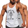 DAIHAN Uomo Palestra Canotta Bodybuilding Canottiera Maglie Sportive Senza Maniche Gym Fitness Tank Top Sciolto Sport Canotte per Allenamento Corsa