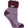 HEAT HOLDERS - Calze Termiche da Donna Basse e Morbide con Bordo a Piuma, Antiscivolo con Grip