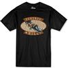 Terence Hill T-shirt nera con scritta in lingua tedesca Der müde Joe, Quattro Fäuste für EIN Halleluja Renato Casaro Edition