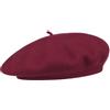 Barascon Basco Femminile Cachemire - Taglia Unica (ca. 55-60 cm) - Made in EU - Basco da Donna in Lana, Diversi Colori - Berretto alla Francese - Autunno/Inverno