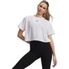 Under Armour UA Rival Boxy Tee Solid T-Shirt Donna (Pacco da 1)