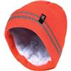 HEAT HOLDERS - Berretto Uomo Invernale Alta visibilità Riflettente Maglia Termica Outdoor Risvolto Caldo Isolante