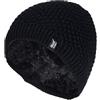 HEAT HOLDERS - Berretto Termico Donna all Uncinetto Foderato in Pile