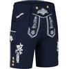 Steigenhöfer Manufaktur Moritz - Pantaloncini da uomo Trachten Pantaloni della tuta, look Lederhosen - Abiti da uomo per Oktoberfest