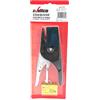 Alevar Blister Cucitrice a Pinza in Metallo + Scatola 1.000 Punti, Formato 15x1,7x7,8 cm, Monta Punto 6, Colore Nero