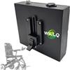 WILLQ Pacco Batteria al Litio da 24 V per Sedia a rotelle Pieghevole | Clip di scorrimento integrate, facile da smontare, leggera, rimovibile, 6Ah 10Ah 12Ah 15Ah 18Ah 20Ah