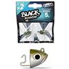 FIIISH Black Minnow 90-2 Jig heads Shore - 5g - Khaki