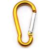 Gbrcen Moschettone Lock 50pcs Alluminio Moschettone Portachiavi Clip Outdoor Campeggio Portachiavi Snap Hook Bottiglia D'acqua Fibbia Kit Arrampicata Accessori