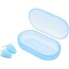 SUPVOX Tappanaso da Nuoto in Silicone, Blu, Riutilizzabile | Aderenza Sicura Antiscivolo, Applicazione e Rimozione Semplici, Blocco Dell'acqua, Finitura Liscia