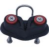 Generic Tacchetto per kayak, leggero, portatile, resistente all'usura, nero, 3-15 | Tacchetti per kayak, resistenti all'usura, per canoa nera, kayak, kayak, attrezzatura hardware - accessori leggeri e
