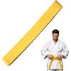 Generico Judo Belt - Grading Strap, 240cm Yellow Karate Rank Belt for Kids | 240x4cm | Rank Promotion Waist Strap | Non-Slip Double Layer Cotton Felt Core Belt For Children, Teens Martial Arts Practice