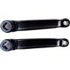NEIQIUWING Guarnitura a pedivella per cyclette, 16 x 16 mm, Pedalarm, nero, 165 mm | Questa pedivella in ferro offre un'elevata stabilità per il tuo regolare allenamento cyclette.