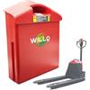 WILLQ Batteria transpallet CBD15J/20J-LI Batteria LiFePO4 24V/48V | Batteria al litio per transpallet elettrico, ricambio, ricaricabile, rimovibile, con connettore Anderson