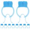 TOYANDONA Pezzi Clip Nasale di Respirazione Compressione Manuale, Verde | Pom ed Eva, per Allenamento del Respiro e Comfort Delicato, Uso Domestico e Controllo Epistassi