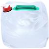 mingzhe Borsa per L'acqua Pieghevole da 10 Litri, Borsa per L'acqua | PVC Resistente, Campeggio, Escursionismo, Uso in Spiaggia, Controllo, Opzioni 10 L/20 L