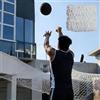 Generic Rete di rimbalzo per allenamento da basket, rete di sicurezza in nylon per migliorare le riprese, 3 cm di distanza tra le maglie per la protezione del canestro, ideale per lo sviluppo delle abilità e